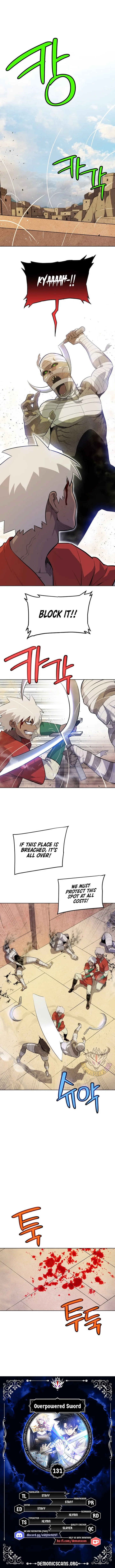 Overpowered Sword Chapter 131 - Page 1