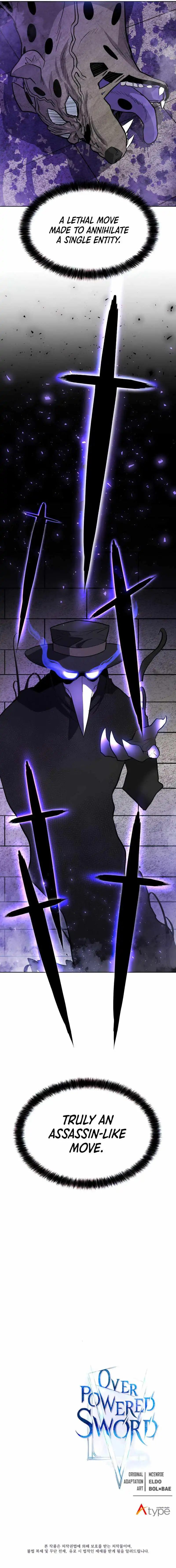 Overpowered Sword Chapter 35 - Page 12