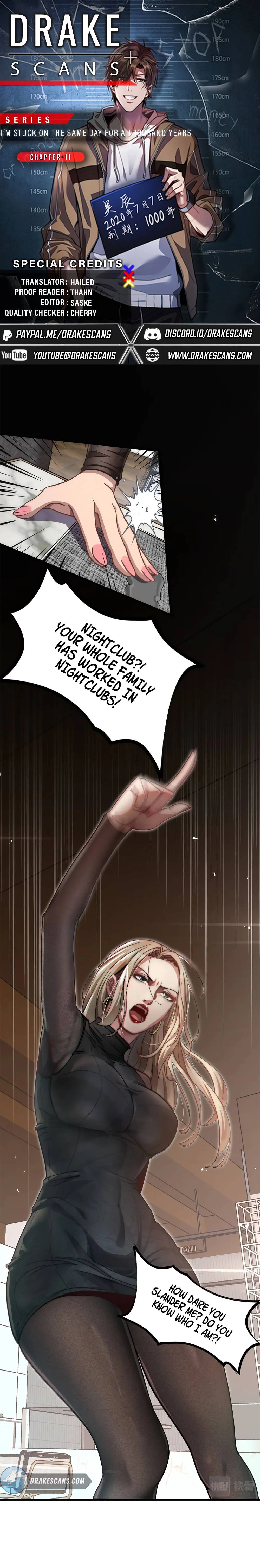 I’m Stuck on the Same Day for a Thousand Years Chapter 11 - Page 1
