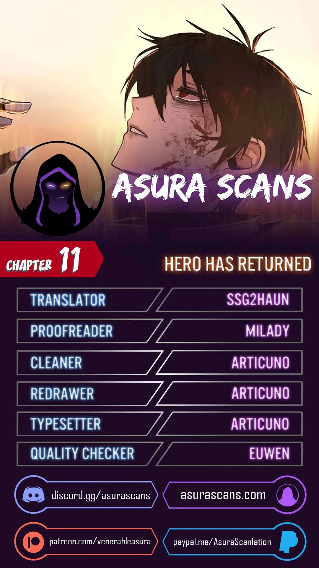 Hero Has Returned Chapter 11 - Page 1
