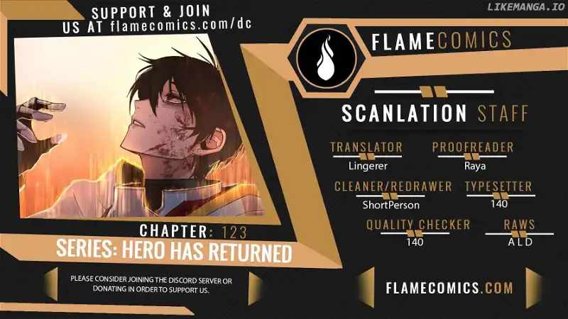 Hero Has Returned Chapter 123 - Page 1