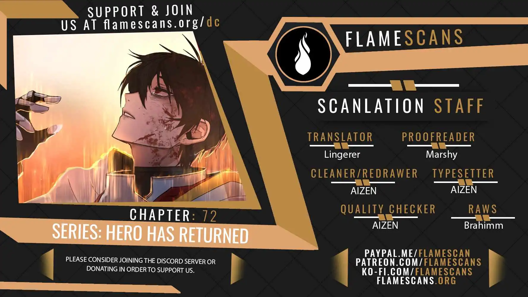 Hero Has Returned Chapter 72 - Page 1