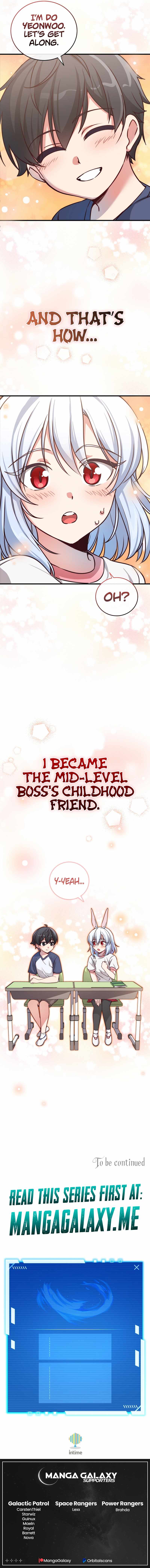 I Became A Childhood Friend of A Mid Level Boss Chapter 1 - Page 20