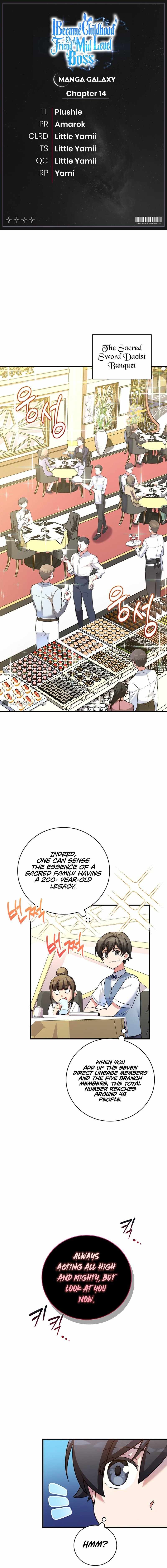 I Became A Childhood Friend of A Mid Level Boss Chapter 14 - Page 1