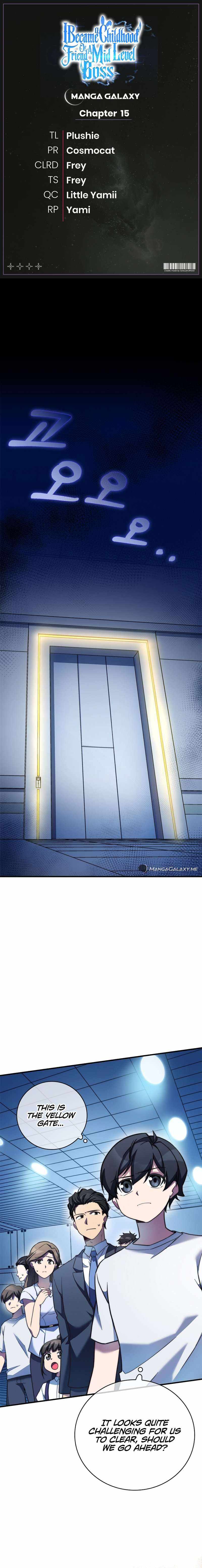 I Became A Childhood Friend of A Mid Level Boss Chapter 15 - Page 1
