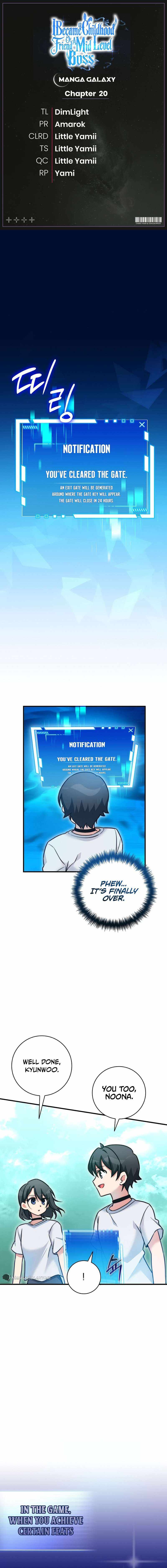 I Became A Childhood Friend of A Mid Level Boss Chapter 20 - Page 1