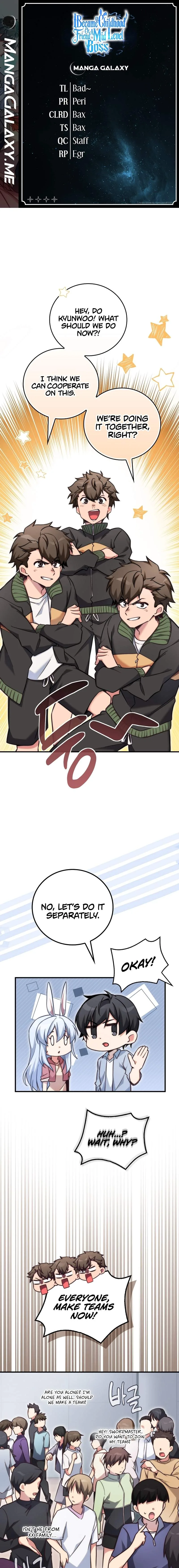 I Became A Childhood Friend of A Mid Level Boss Chapter 29 - Page 1