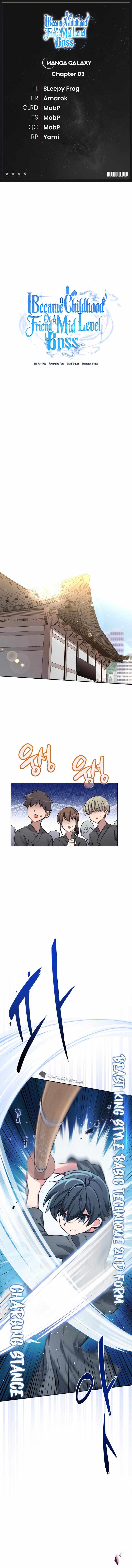 I Became A Childhood Friend of A Mid Level Boss Chapter 3 - Page 1