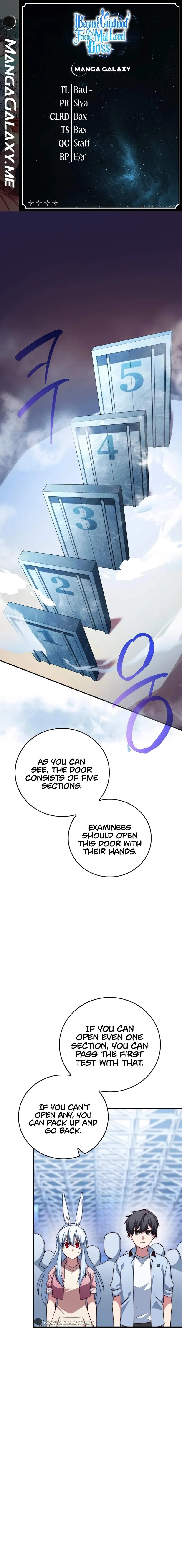 I Became A Childhood Friend of A Mid Level Boss Chapter 32 - Page 1