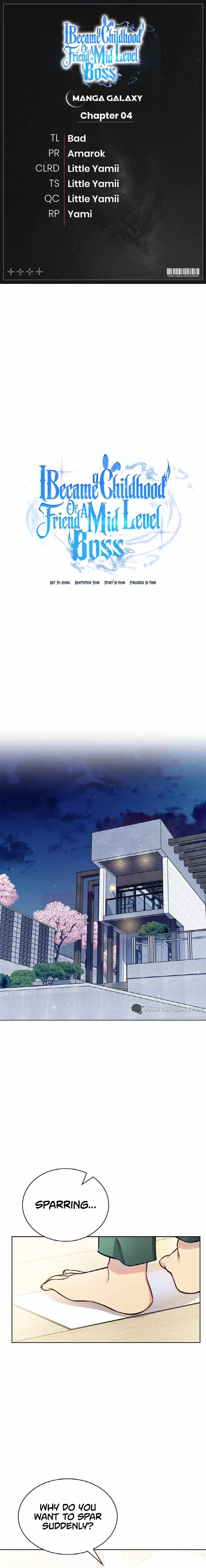 I Became A Childhood Friend of A Mid Level Boss Chapter 4 - Page 1