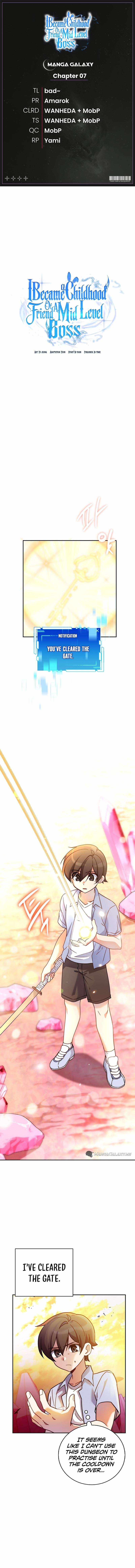 I Became A Childhood Friend of A Mid Level Boss Chapter 7 - Page 1