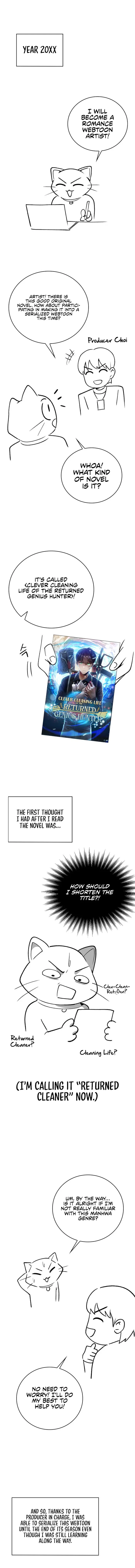 Clever Cleaning Life Of The Returned Genius Hunter Chapter 44.6 - Page 1