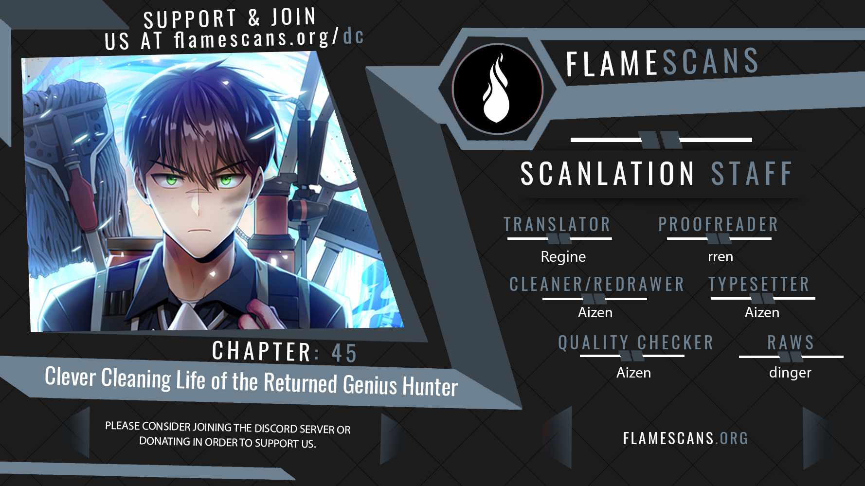 Clever Cleaning Life Of The Returned Genius Hunter Chapter 45.5 - Page 1