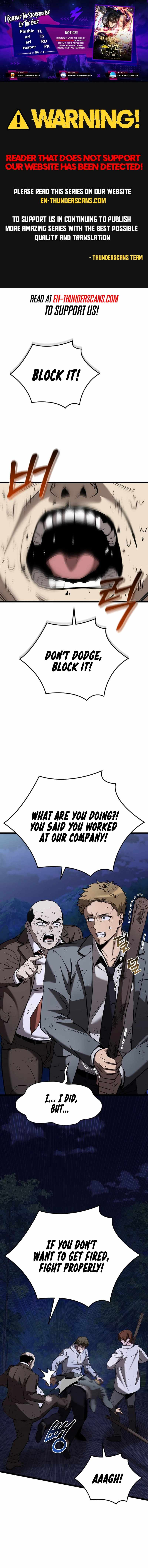 I Robbed The Storehouse Of The God Chapter 6 - Page 1