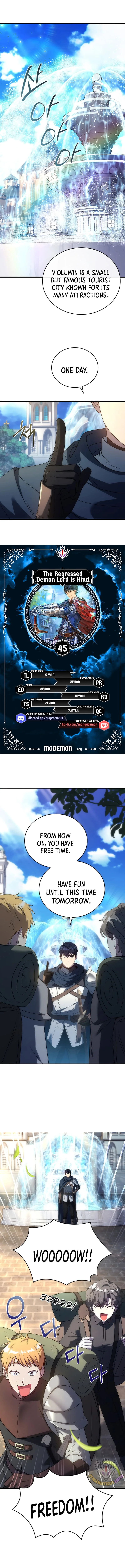 The Regressed Demon Lord is Kind Chapter 45 - Page 1