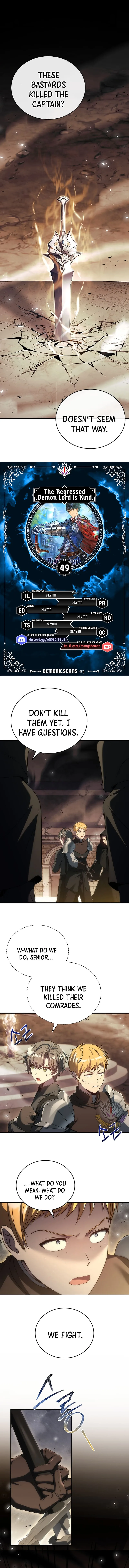 The Regressed Demon Lord is Kind Chapter 49 - Page 1