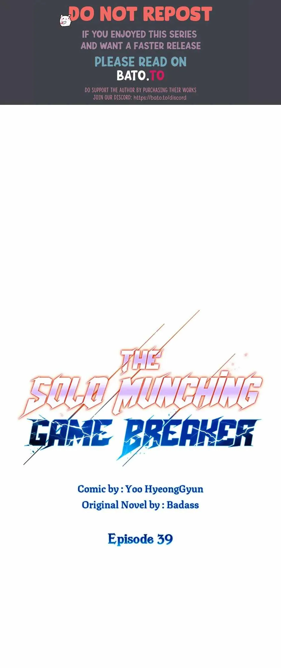 Solo Eating Chapter 39 - Page 1
