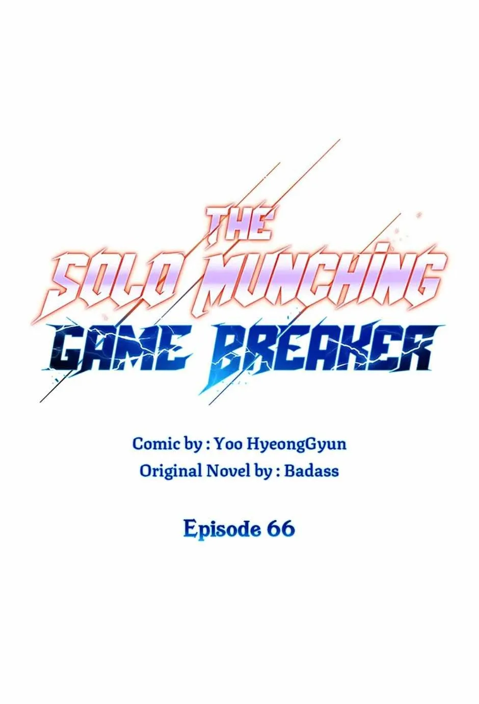 Solo Eating Chapter 66 - Page 1