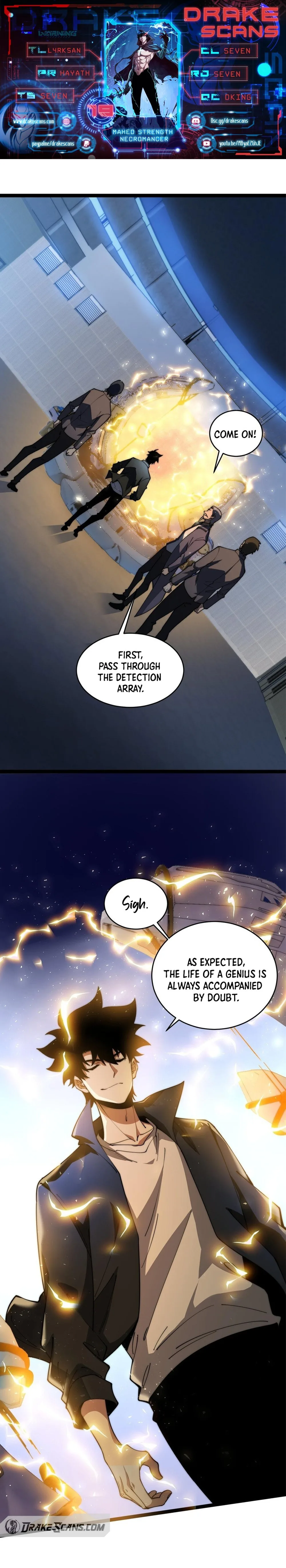 Maxed Strength Necromancer Chapter 19 - Page 1