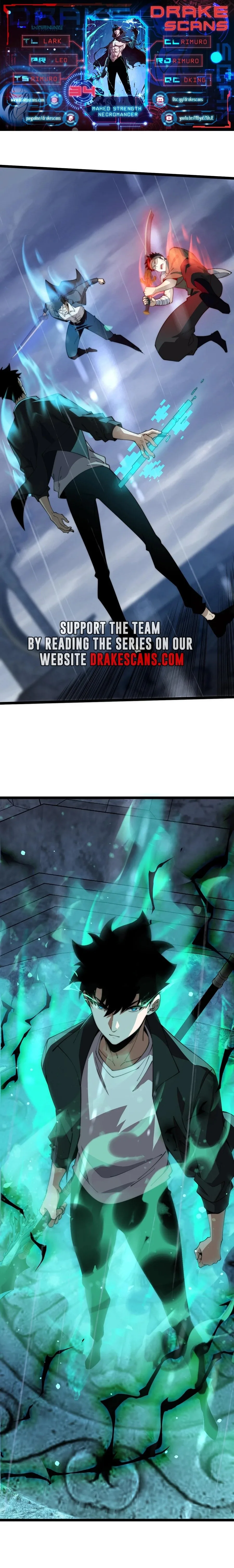 Maxed Strength Necromancer Chapter 34 - Page 1