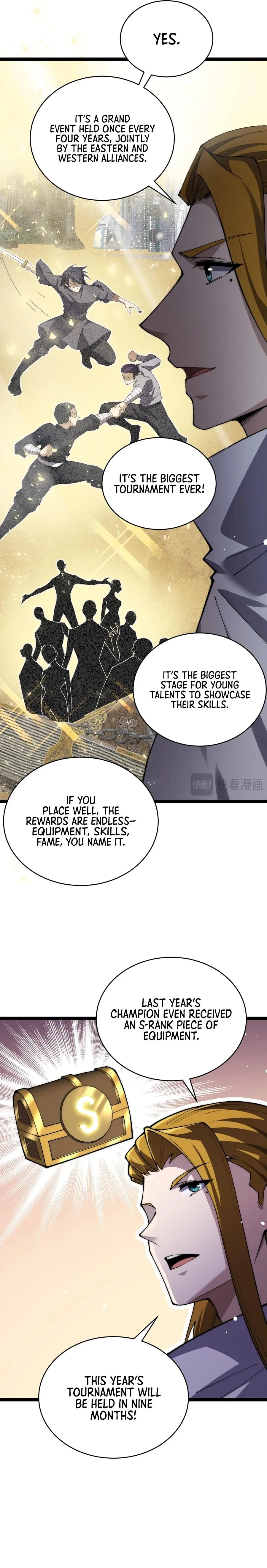 Maxed Strength Necromancer Chapter 55 - Page 5