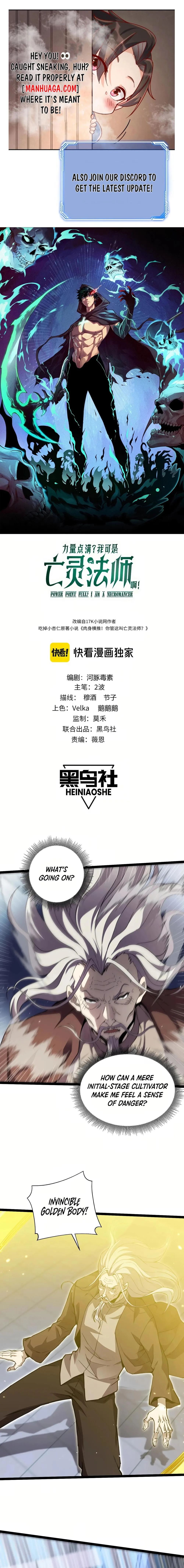 Maxed Strength Necromancer Chapter 82 - Page 1