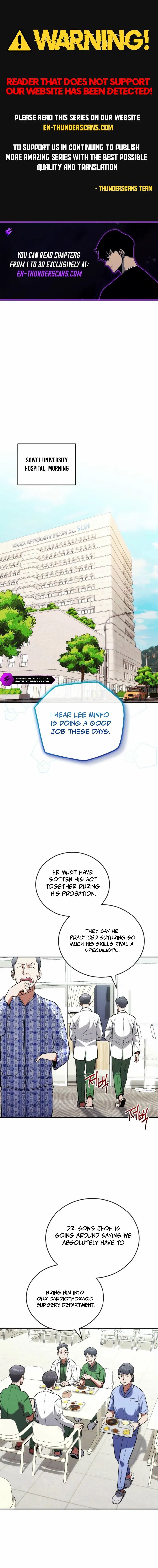 Hua Tuo Reincarnated as a Modern Surgical Genius Chapter 6 - Page 1