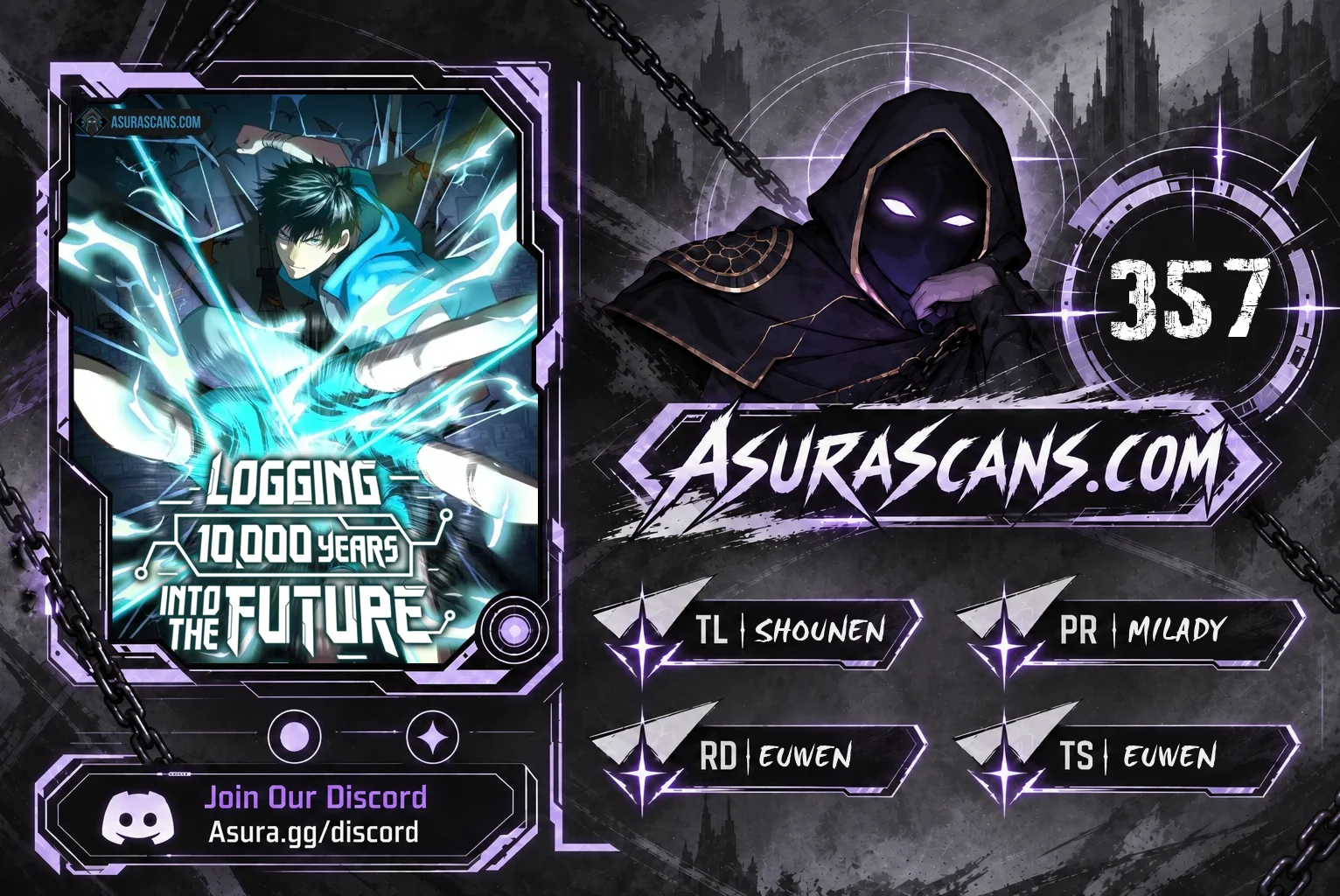 Logging 10,000 Years into the Future Chapter 357 - Page 1